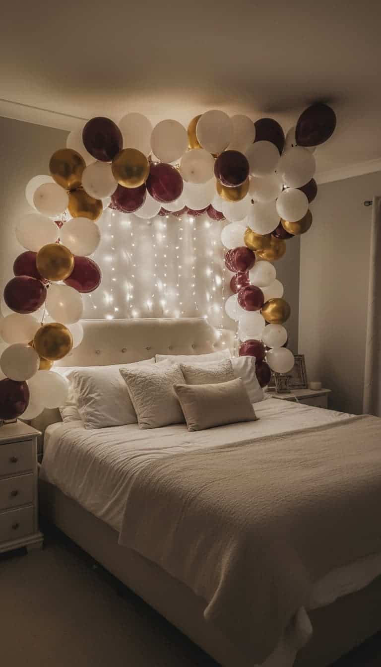 Create a Romantic Balloon Canopy Magic