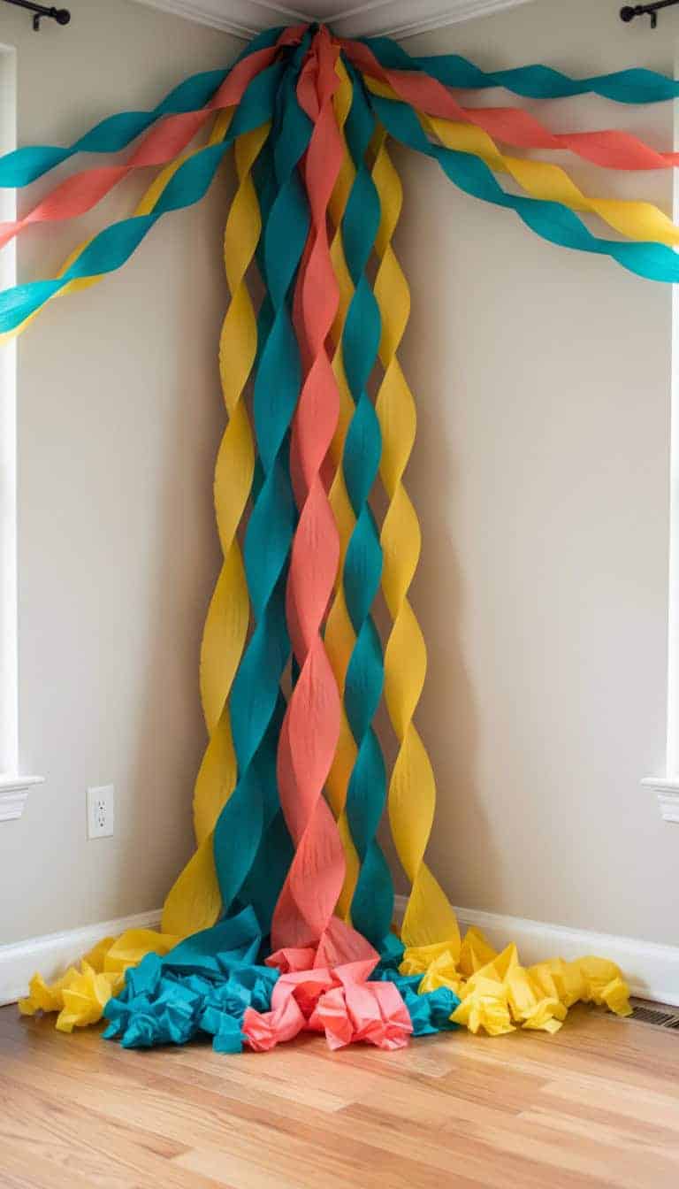 Crepe Streamer Drapes