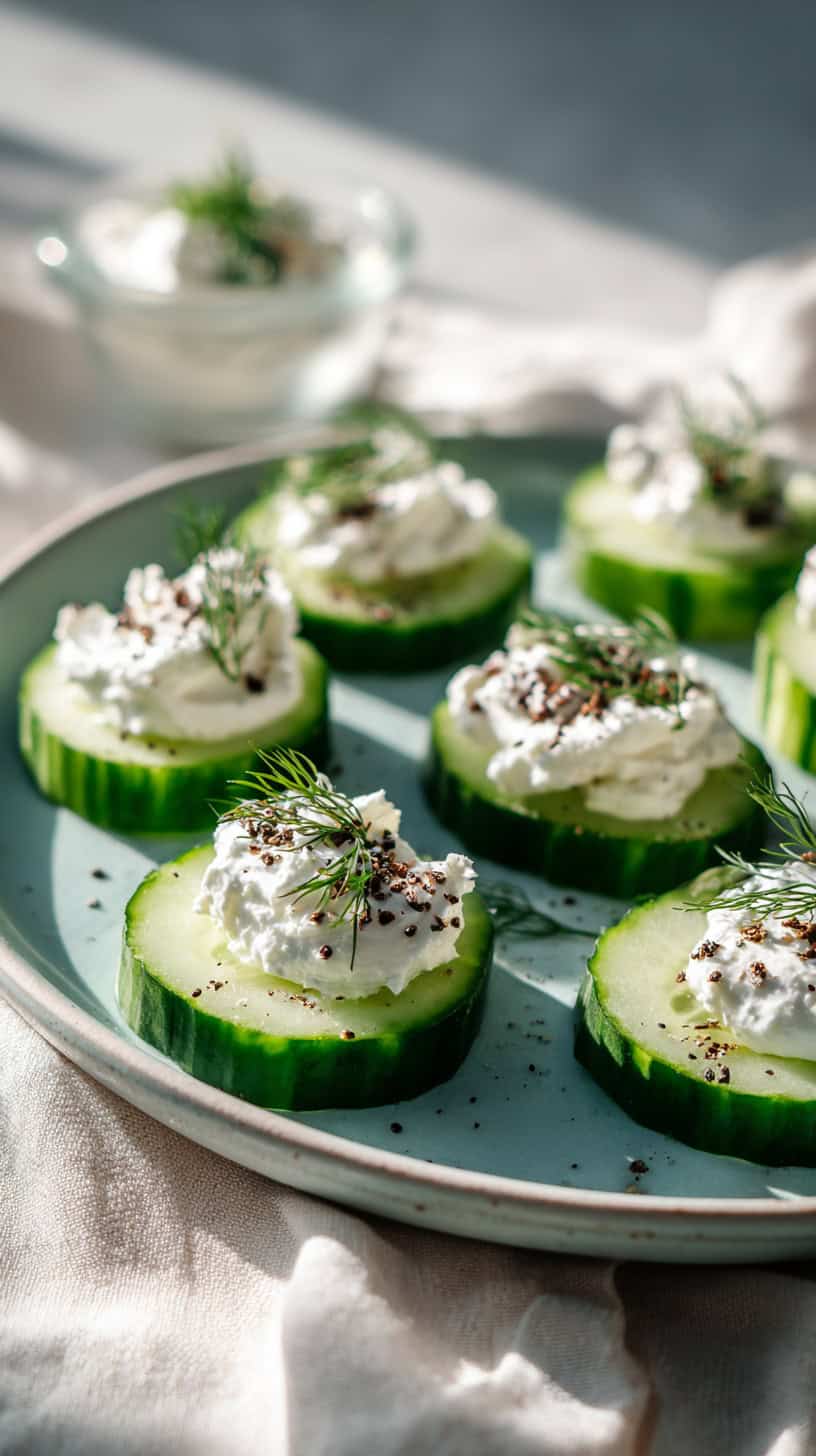 Crispy Cucumber Rounds - Image 1