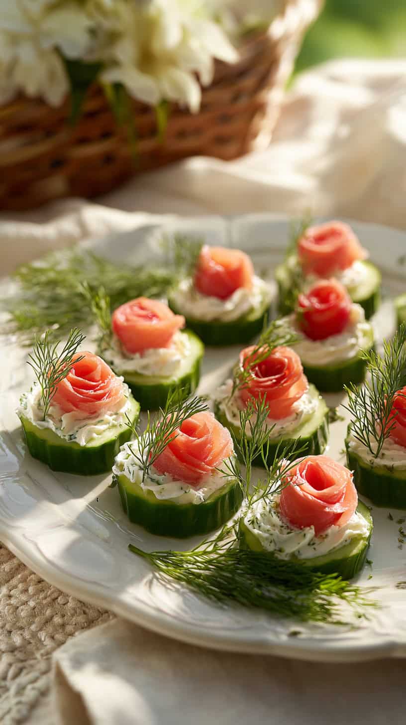 Cucumber Cream Cheese Bites - Image 1