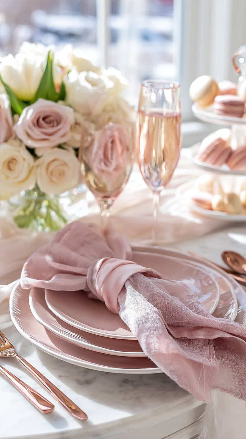 Cute Brunch Ideas with Pink Pastels - Image 2