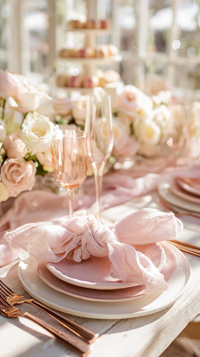 Cute Brunch Ideas with Pink Pastels - Image 1