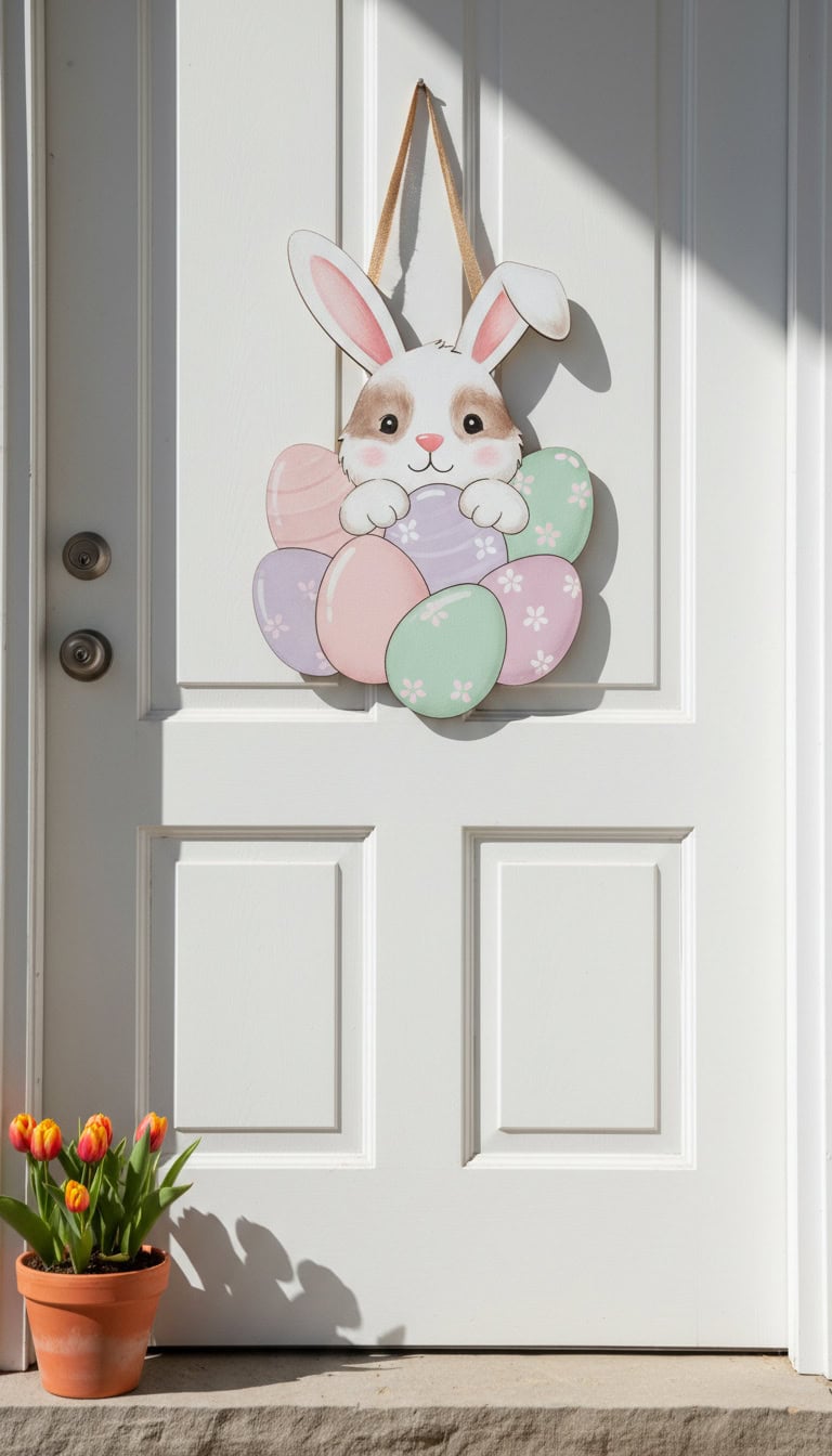Cute Easter Door Hangers to Hop Into the Season