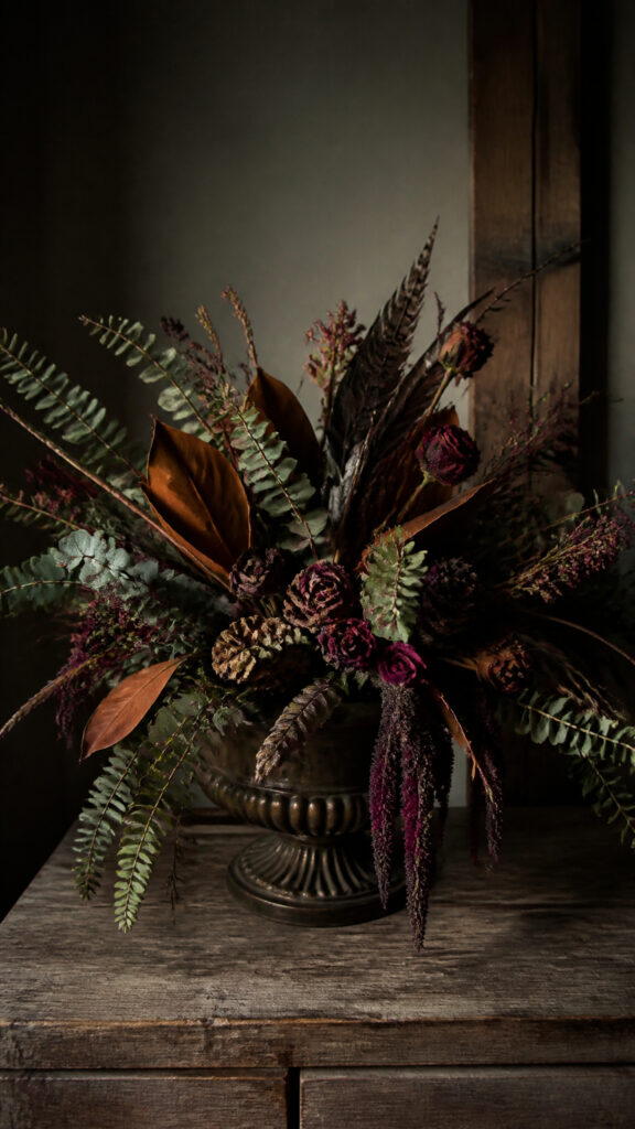 Incorporate Natural Elements with a Dark Twist