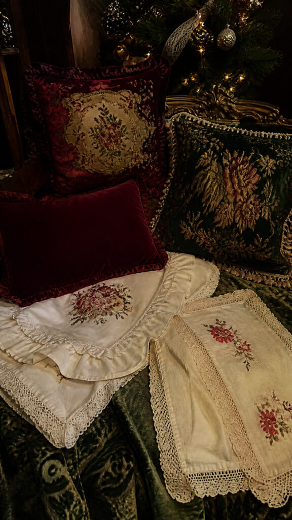 Set the Scene with Vintage Textiles and Fabrics