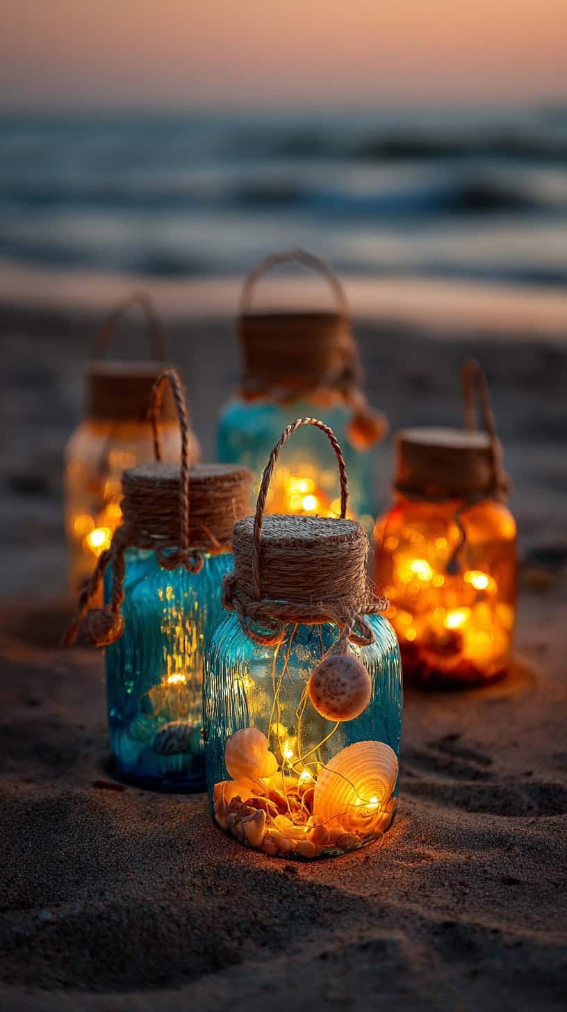 Diy Beach Picnic Lanterns - Image 1