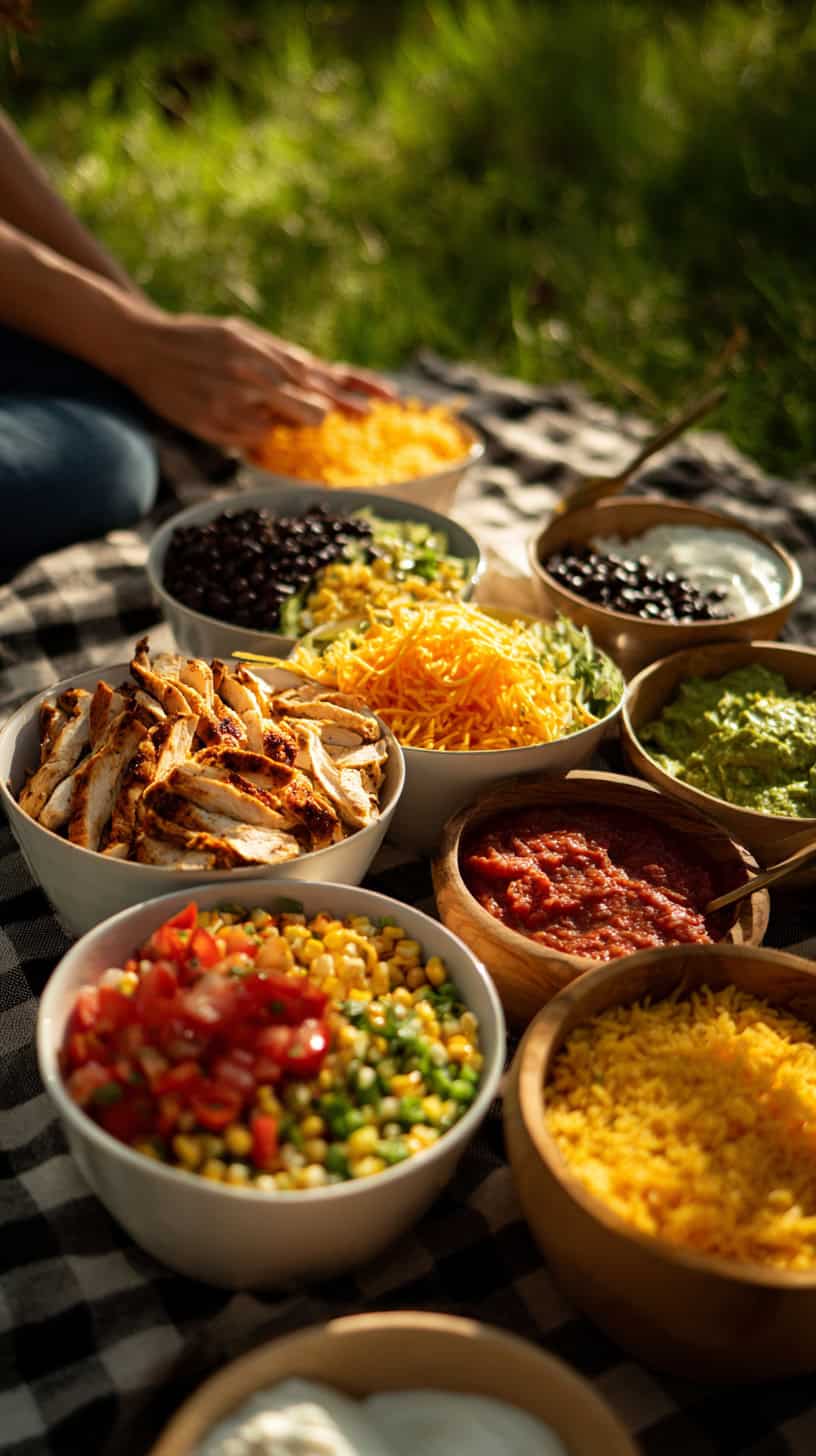 DIY Burrito Picnic Bowls - Image 1