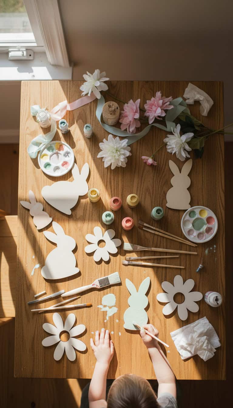 DIY Door Hanger Ideas We Craft Together on Rainy Days