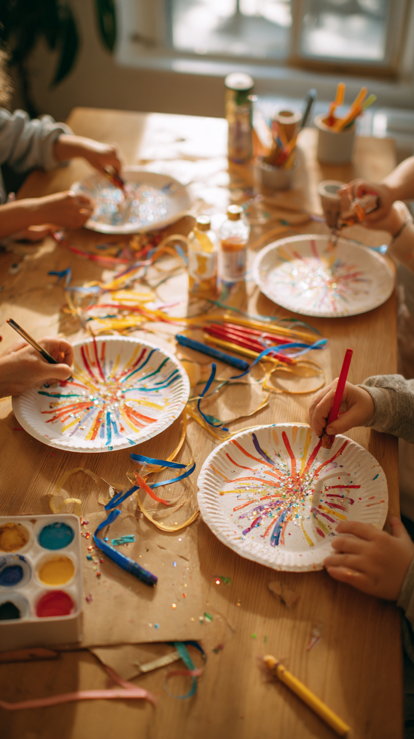 DIY Fireworks Craft Station - Image 1