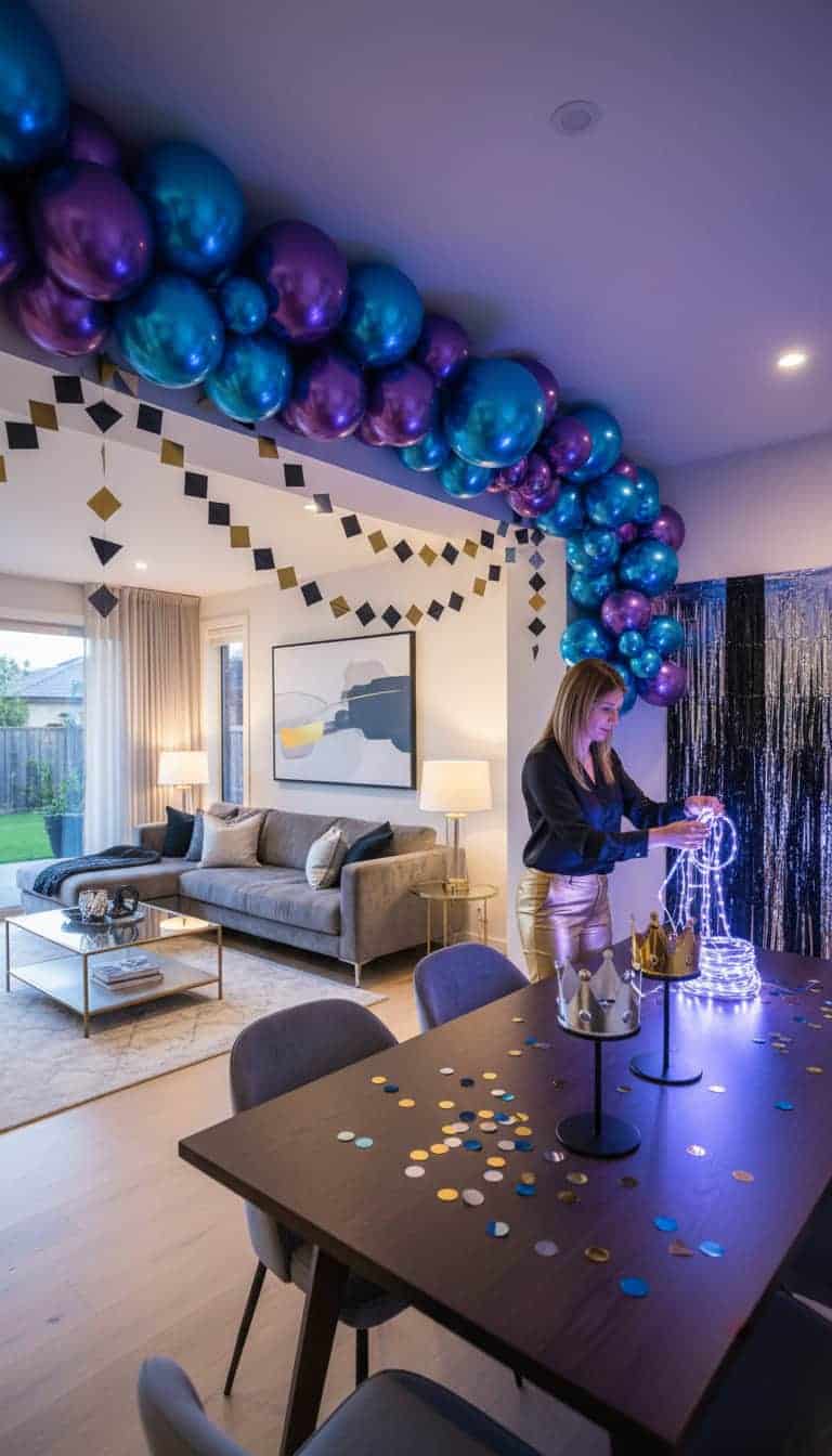 DIY Party Decorations for Adults and 18th Birthday Ideas