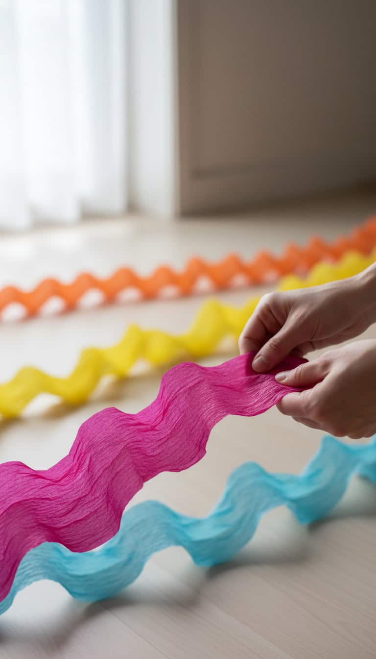 DIY Ruffled Crepe Streamers That Wow Every Time