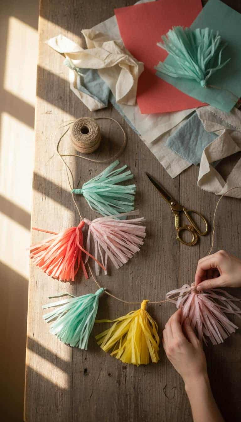 DIY Tassel Garlands