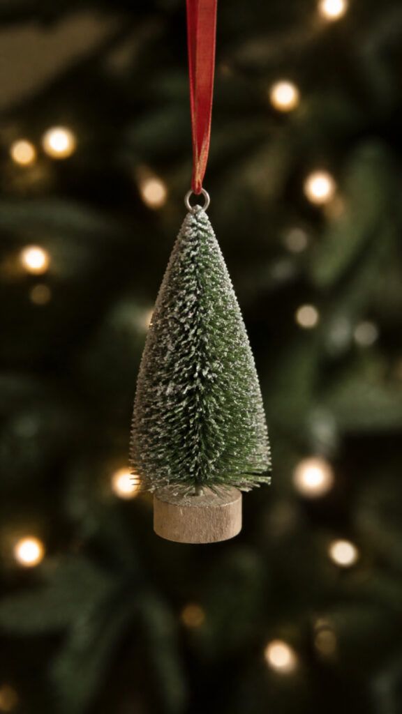 Vintage Bottle Brush Trees