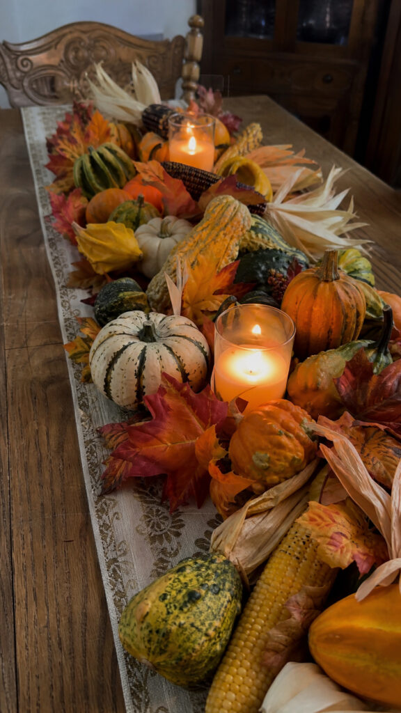 Harvest Vegetable Display