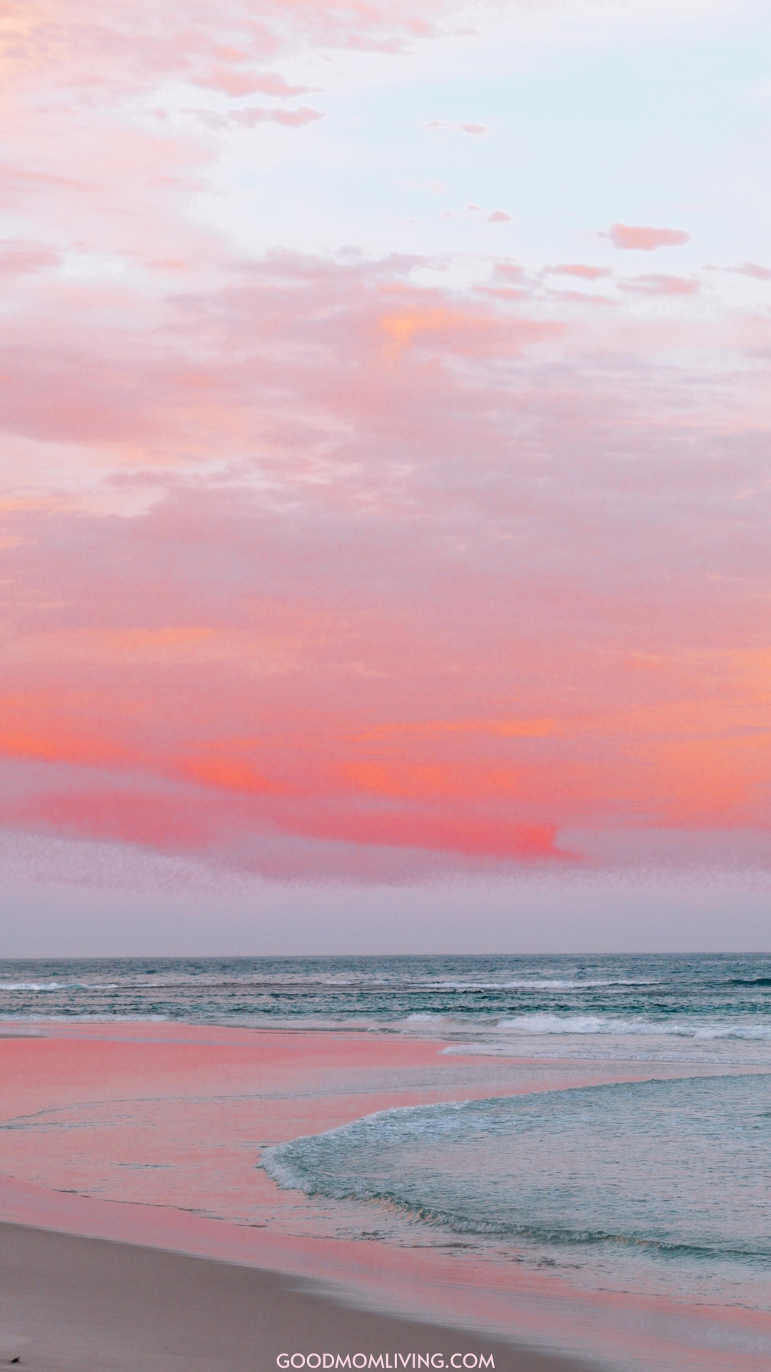 Summer Pink Beach Wallpaper Designs That Bring Warm Vibes - Good Mom Living