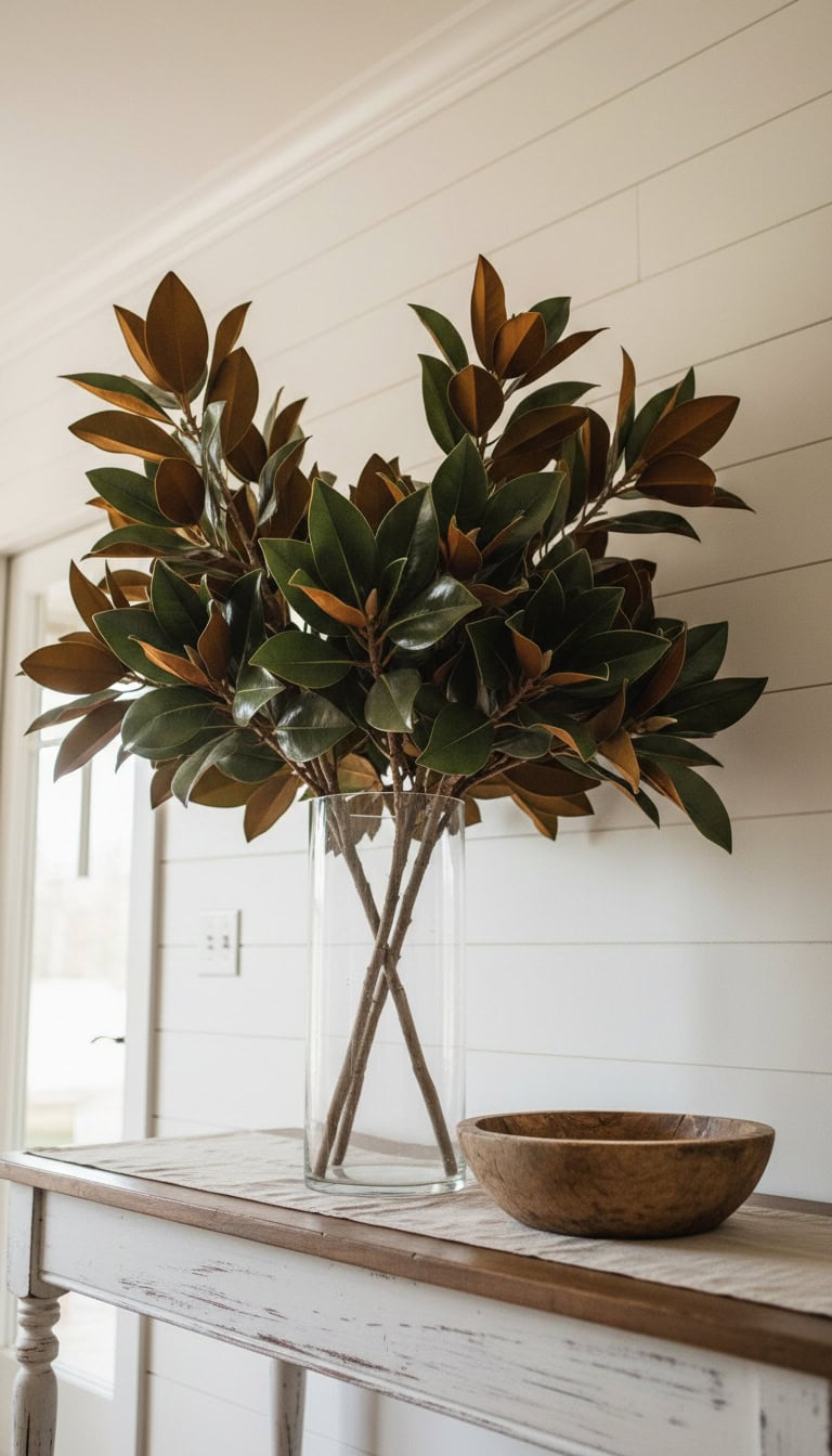 Early Spring Magnolia Branches