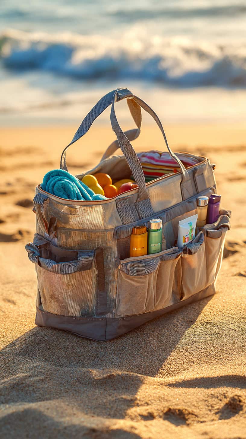 Easy Beach Picnic Tote - Image 2