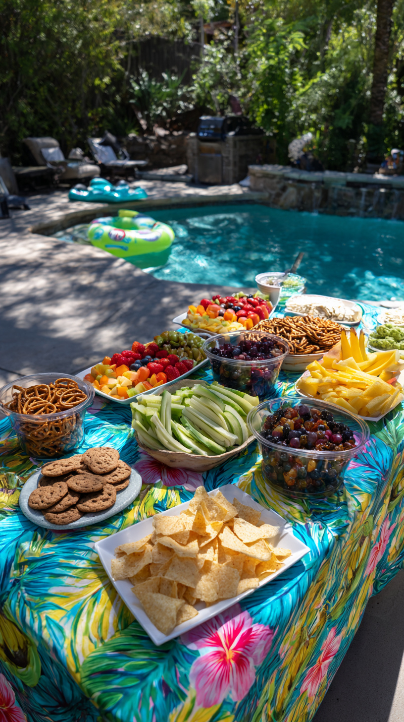Easy Serve Snack Table - Image 1