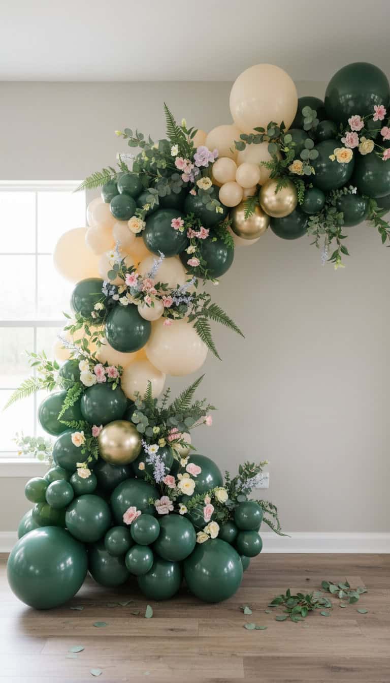 Enchanted Forest Balloon Arch