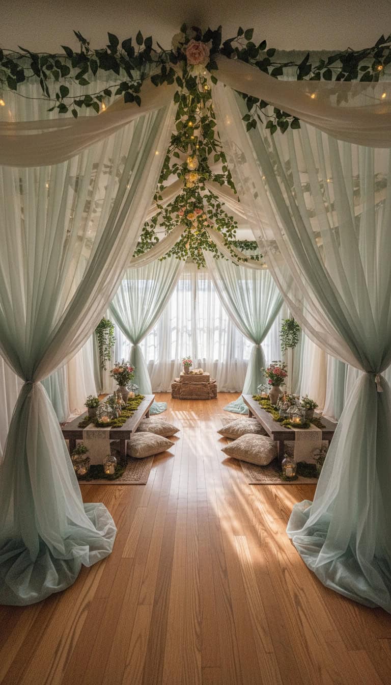 Enchanted Garden Party Decorations and Setups