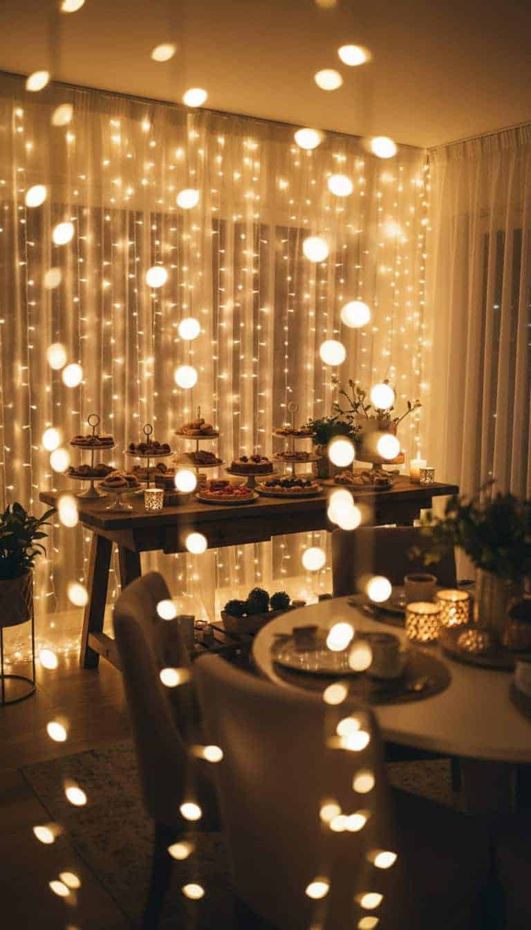 Fairy Light Curtains