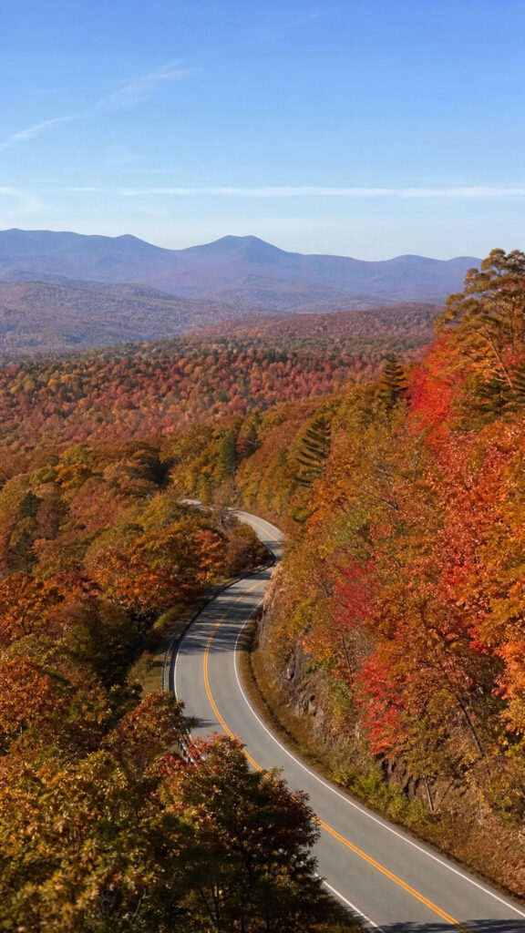 Scenic Fall Foliage Road Trip