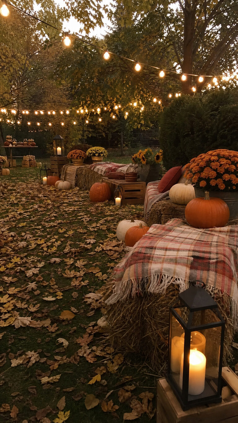 Setting the Scene with Cozy Fall Decor