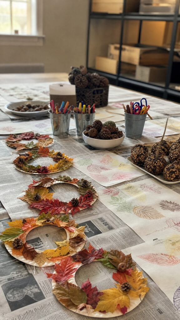 Offer Harvest-Themed Crafts for Kids