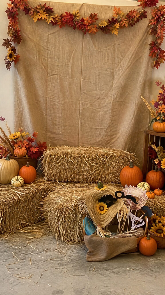 Set Up a Photo Booth with Fall Props
