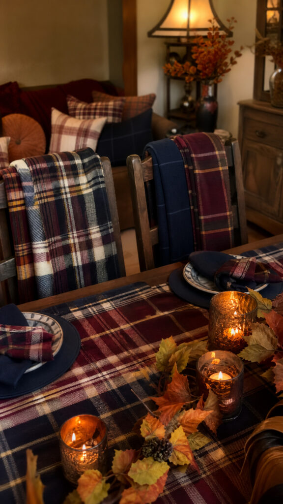 Cozy Plaid and Flannel Textiles Everywhere