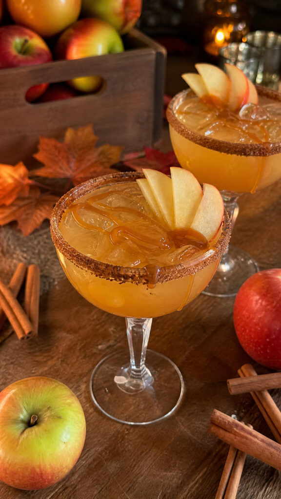 Caramel Apple Cocktails