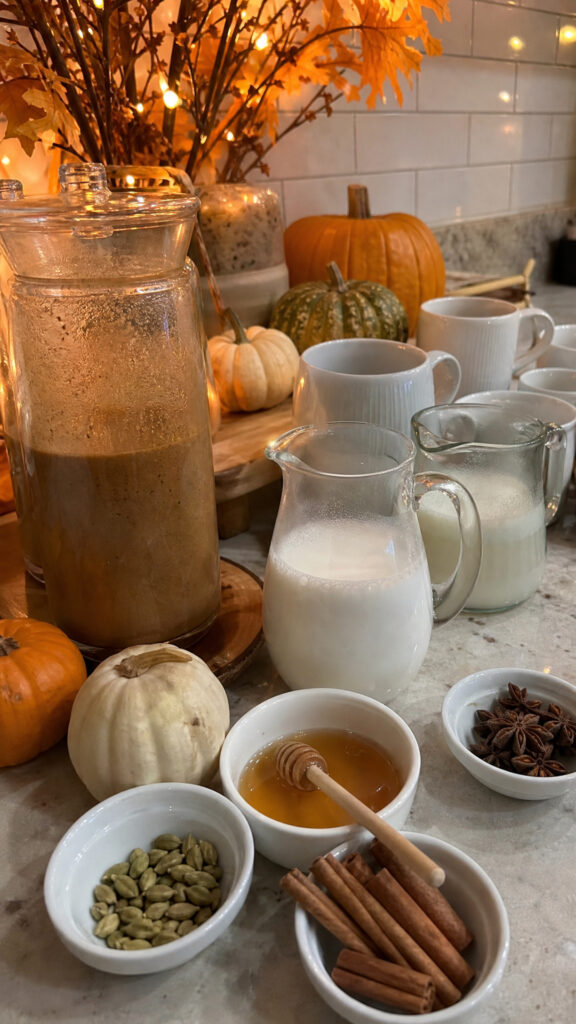Chai Tea Latte Station