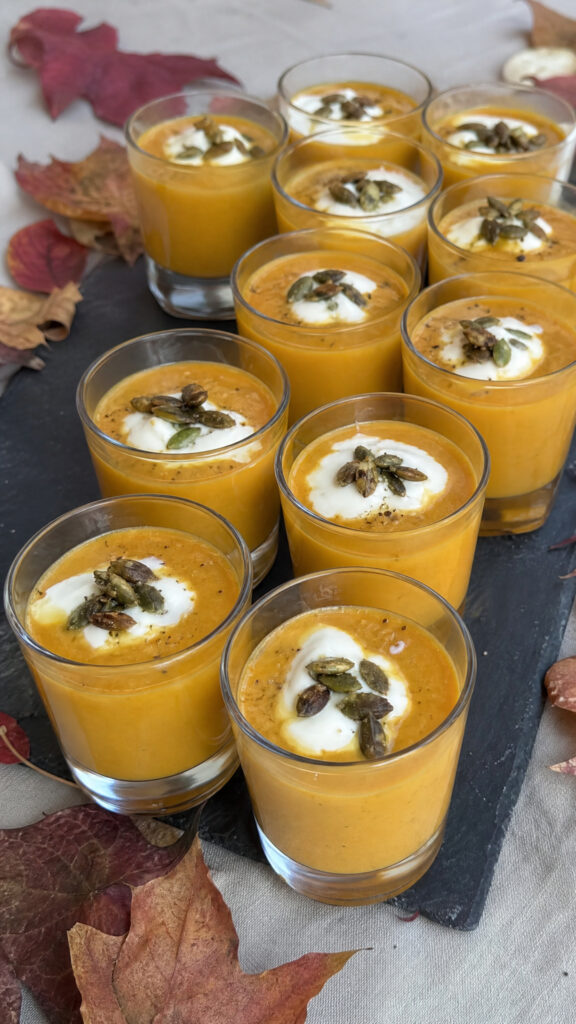 Butternut Squash Soup Shooters