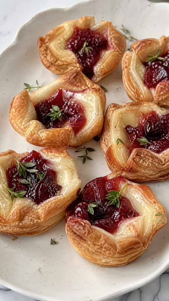 Cranberry Brie Bites