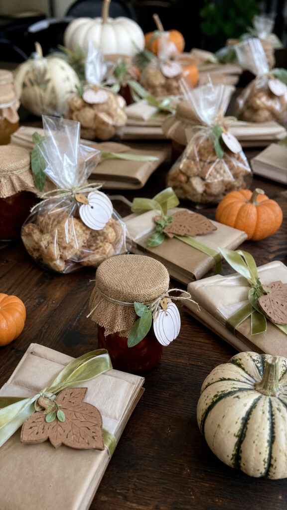 Send Guests Home With Sweet Fall Favors