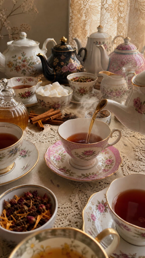 Serve Seasonal Tea Blends And Warm Beverages