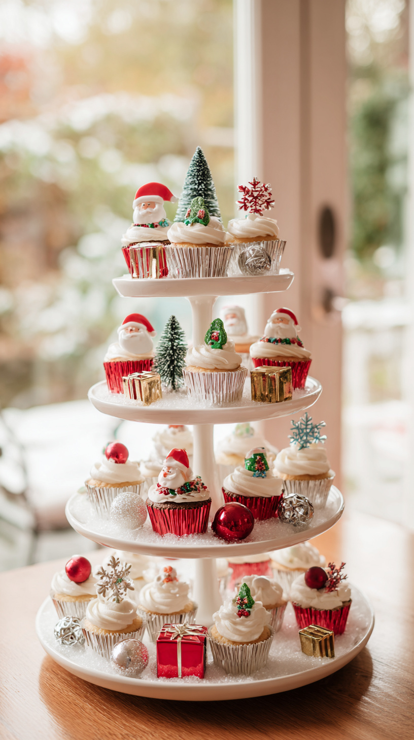 Festive Cupcake Stand - Image 1