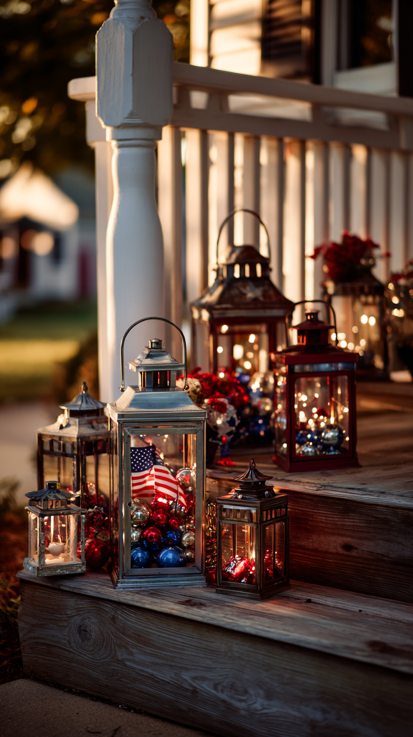 Festive Lantern Arrangements - Image 2
