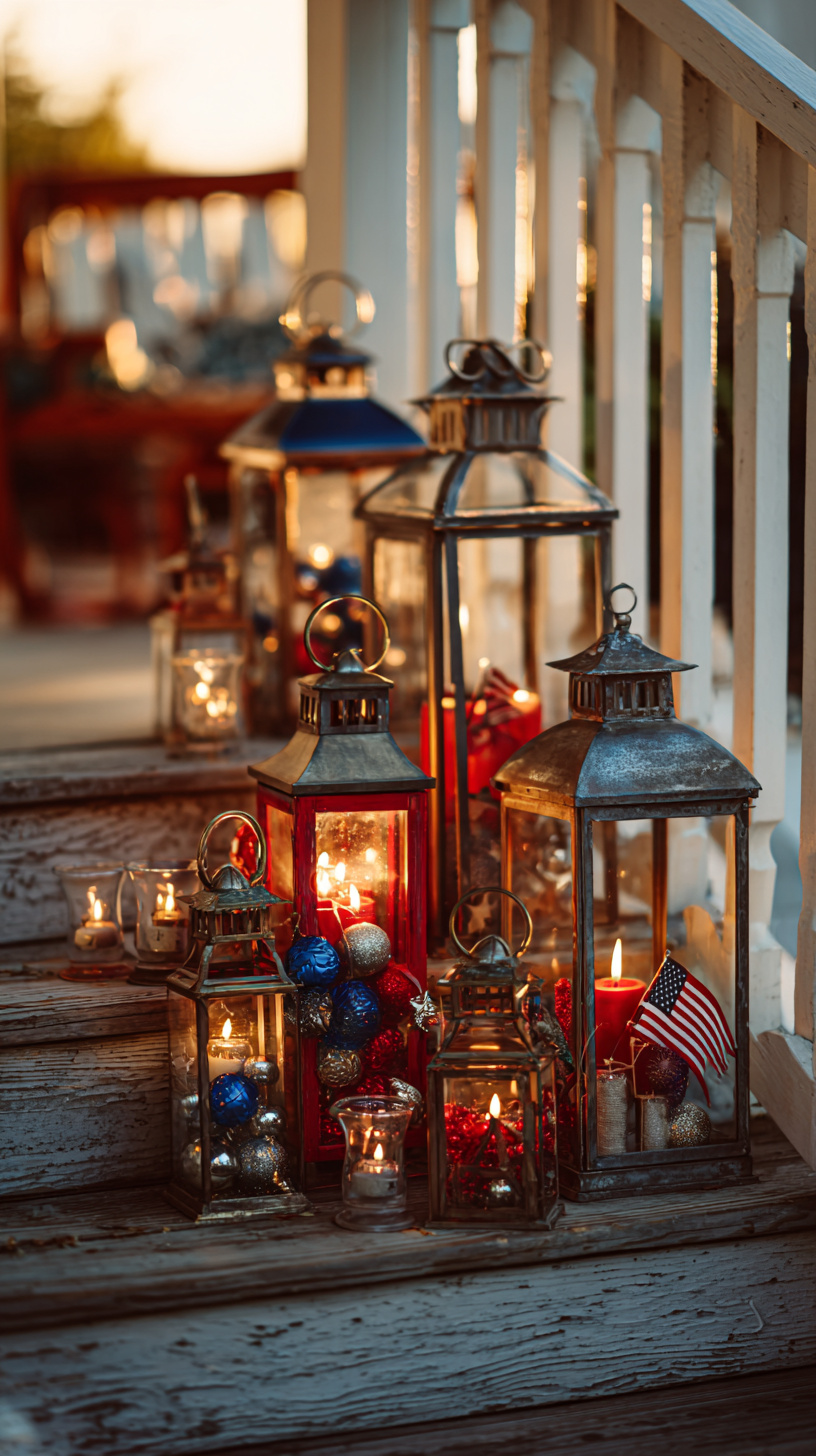 Festive Lantern Arrangements - Image 3