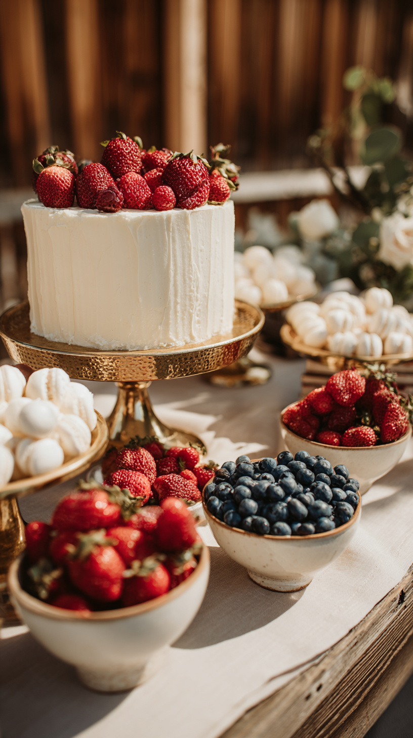 Flag Inspired Dessert Table - Image 2