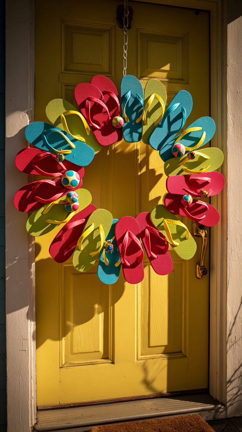Flip Flop Wreath - Image 1