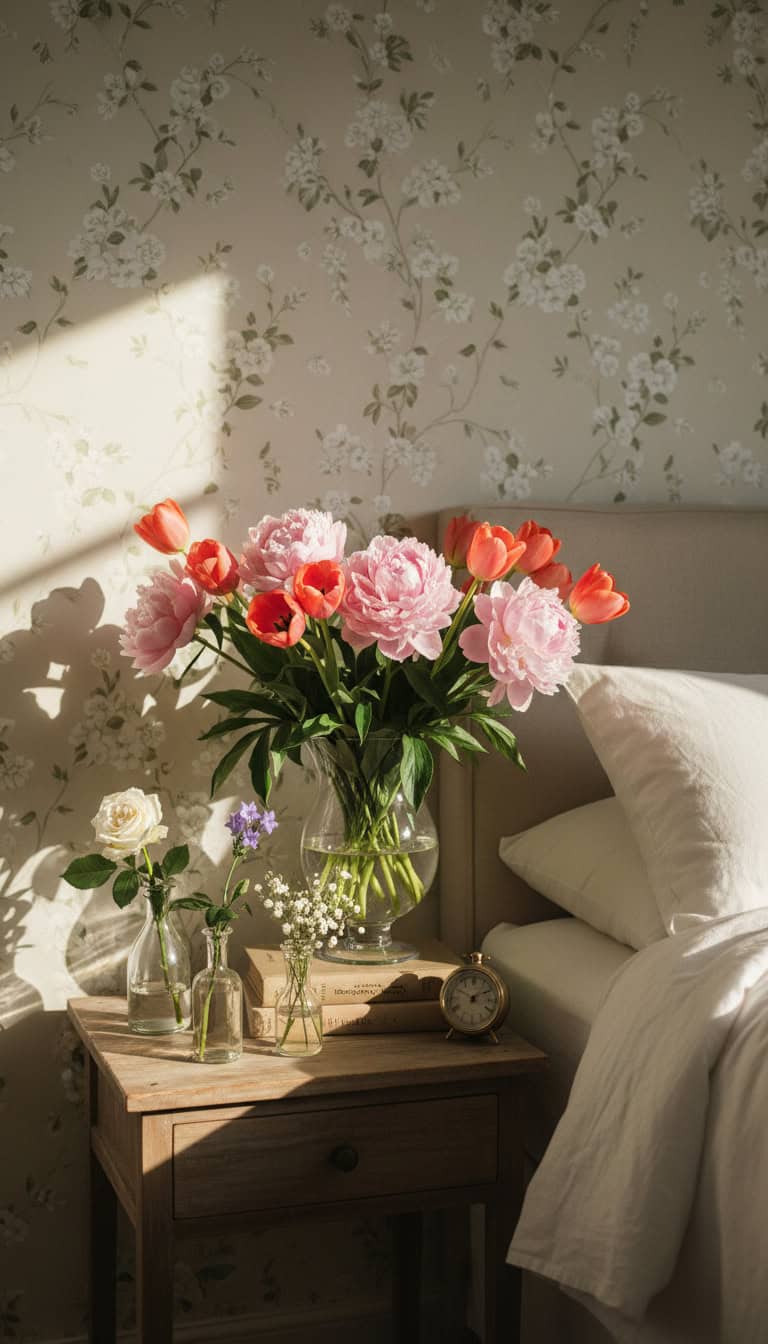 Floral Bedroom Ideas Bursting with Flowers