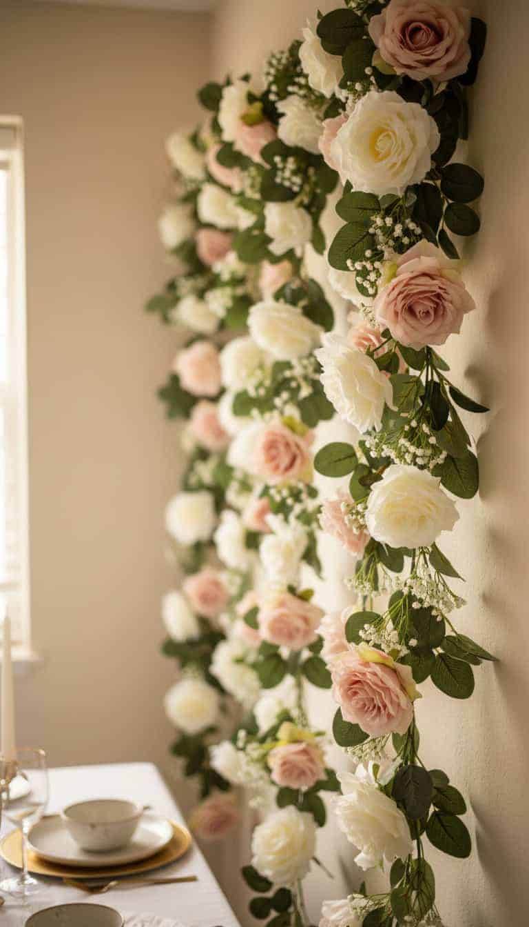 Floral Garland Backdrop