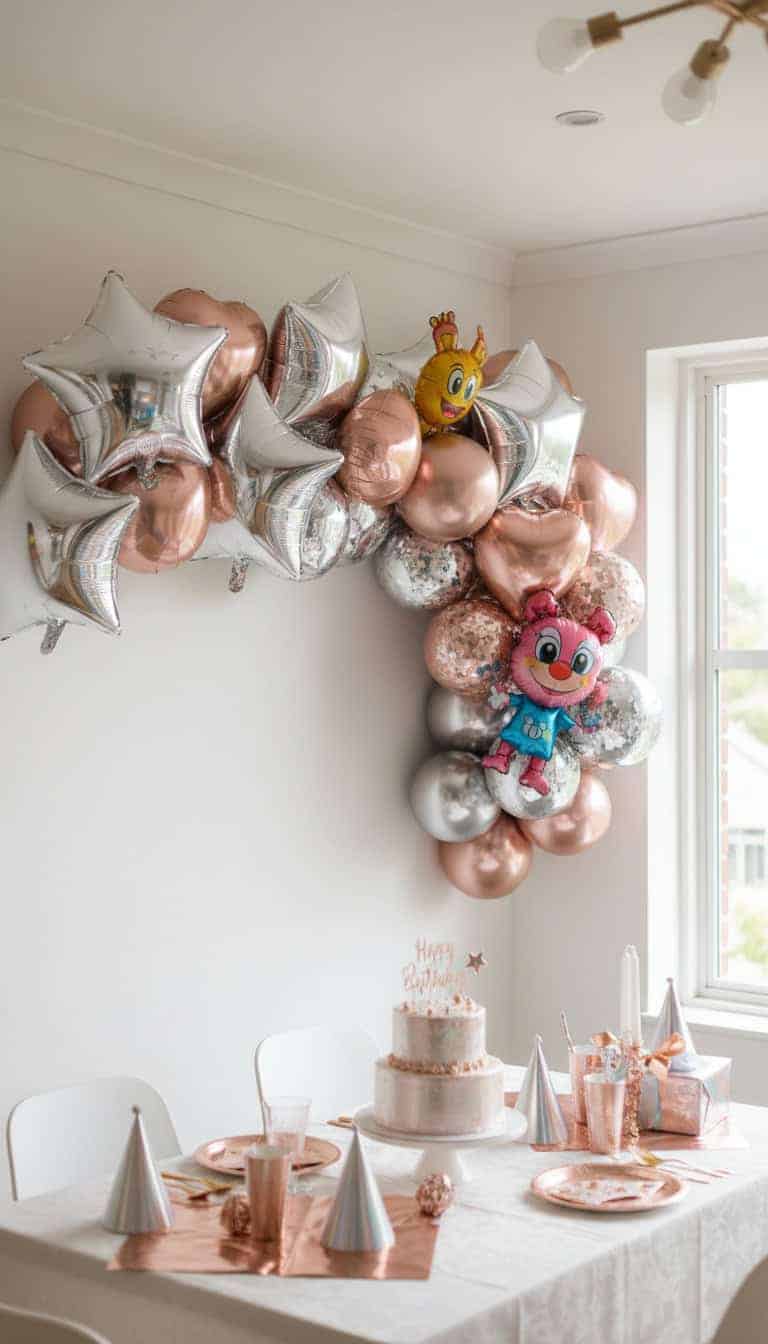Foil Shape Balloon Mix