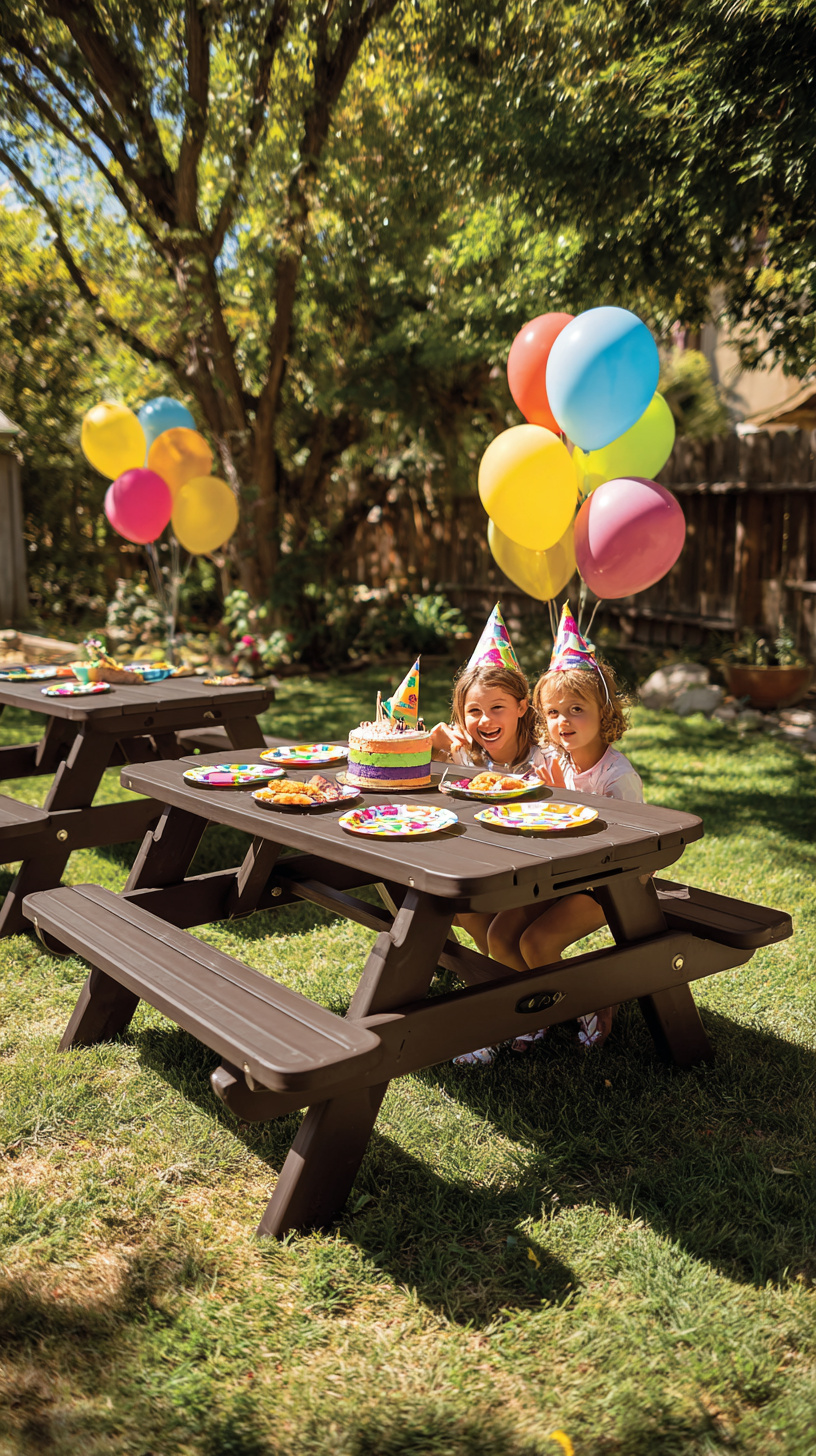 Folding Picnic Tables - Image 2