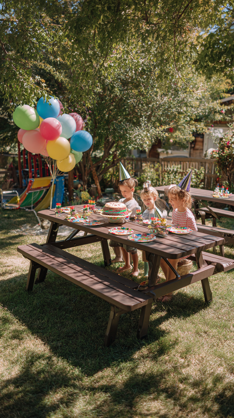 Folding Picnic Tables - Image 1