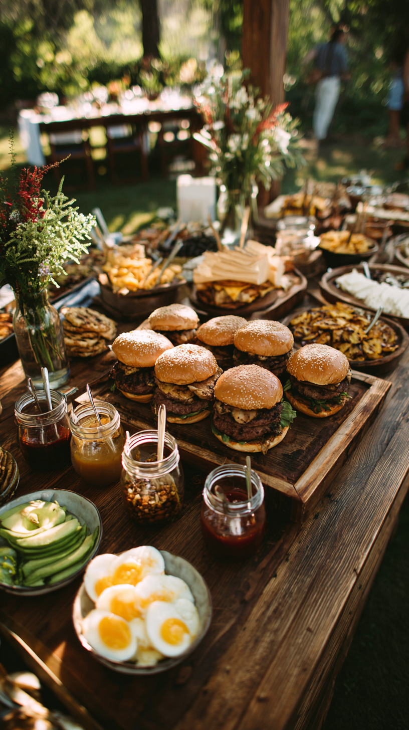 Food and Drink Stations That Make Mingling Easy