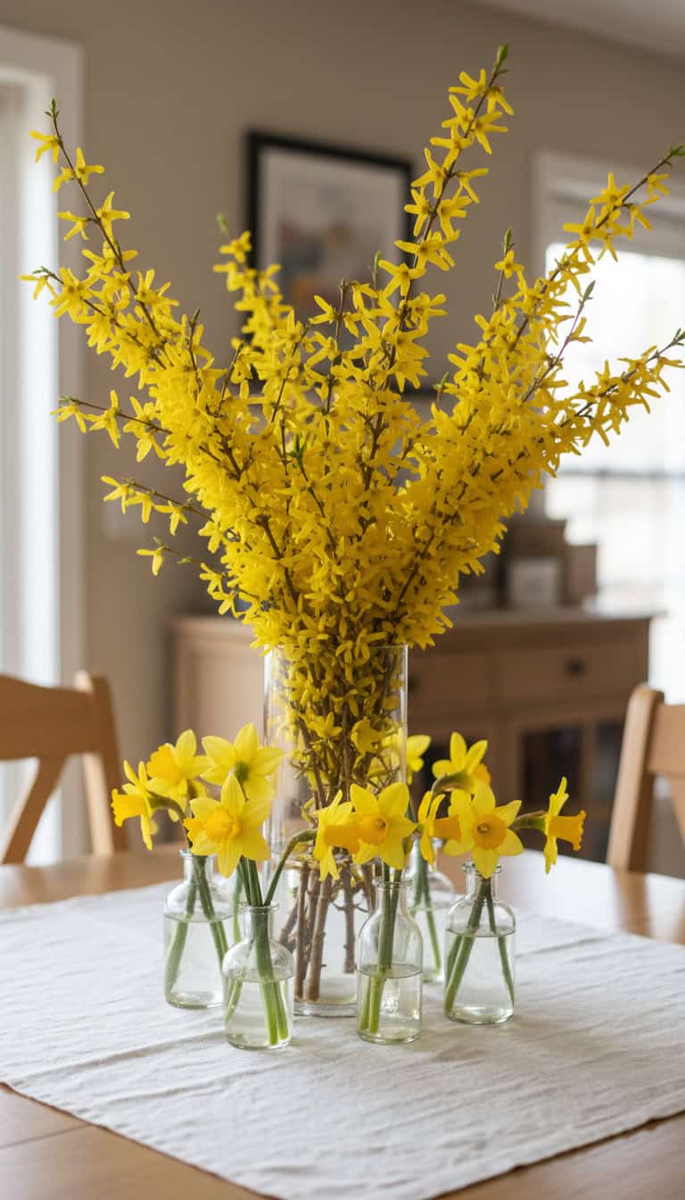 Forsythia Daffodil Mix