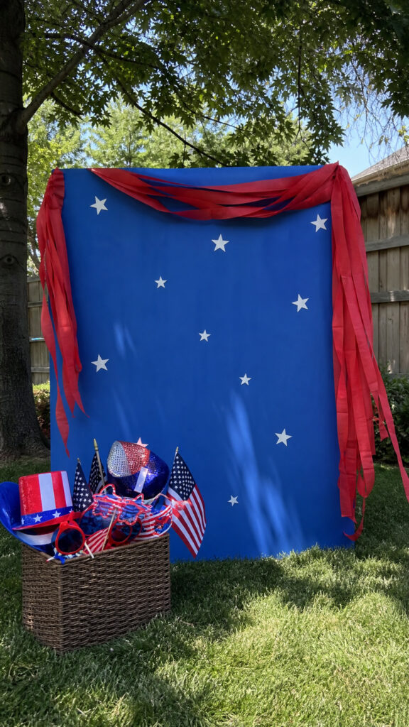 Patriotic Photo Booth Area