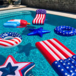 Patriotic Pool Floats Galore